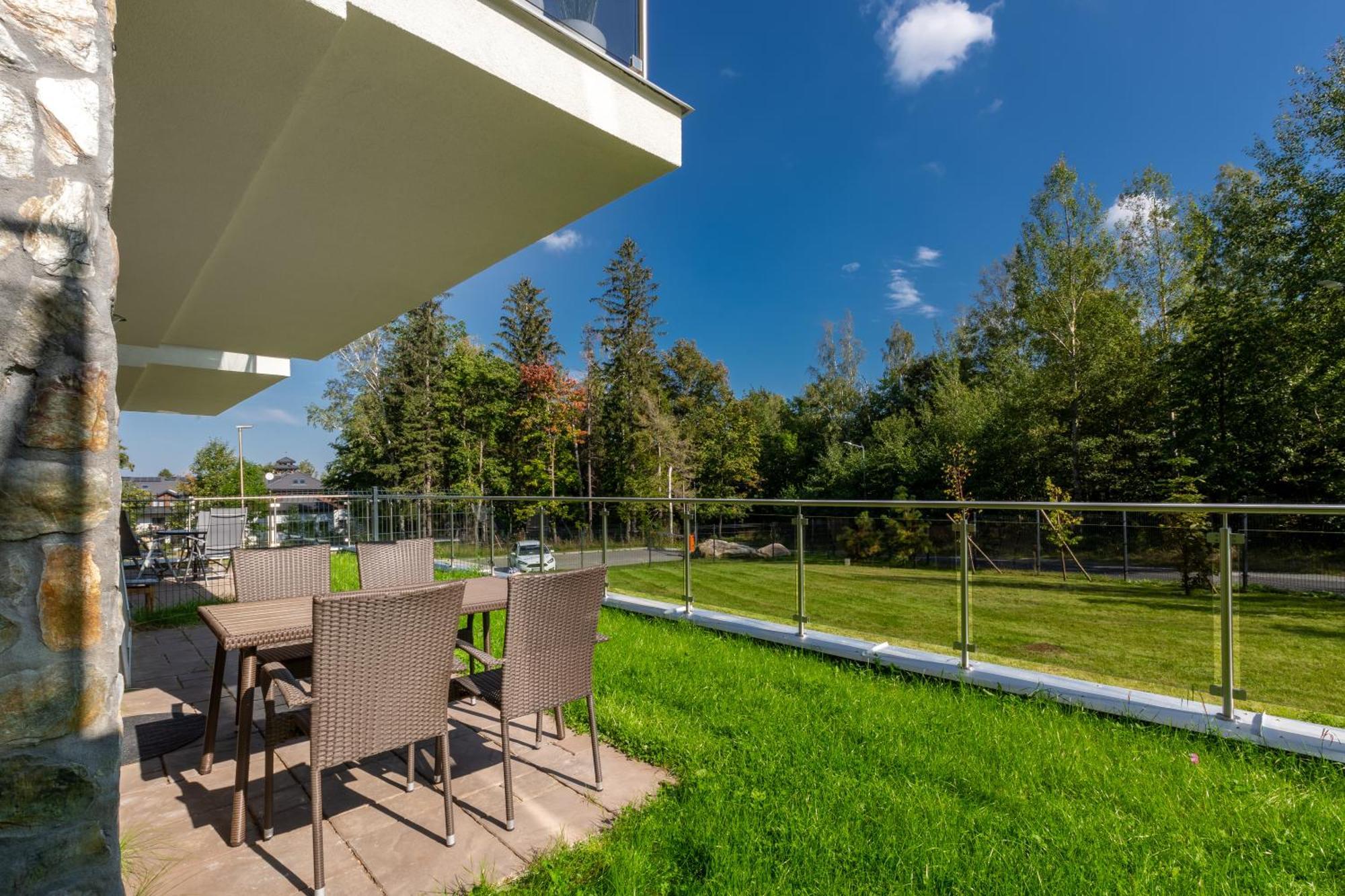 Apartamenty Bluesky - Ogrodnicza 7 I 9 - Z Widokiem Na Gory, W Zielonej Okolicy, Blisko Centrum I Atrakcji Karpacza Oda fotoğraf